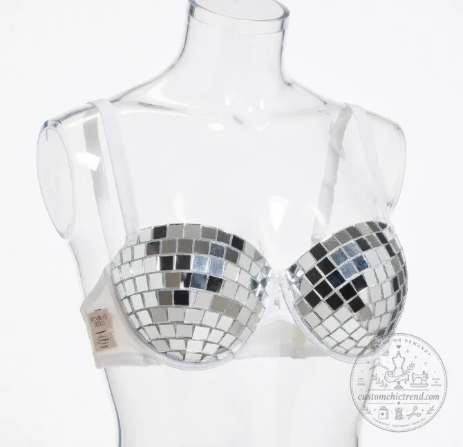 Victoria's Secret Disco Ball Push Up Bra