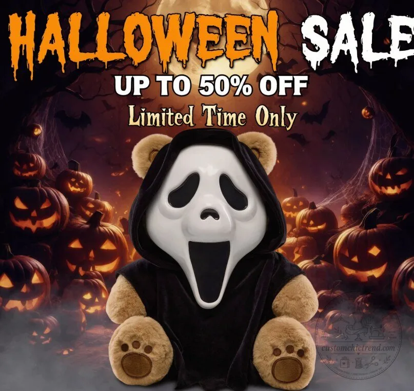 Ghost Face Teddy bear