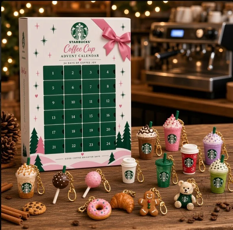 StarBucks CoffeeCup Avent Calender 24 Days