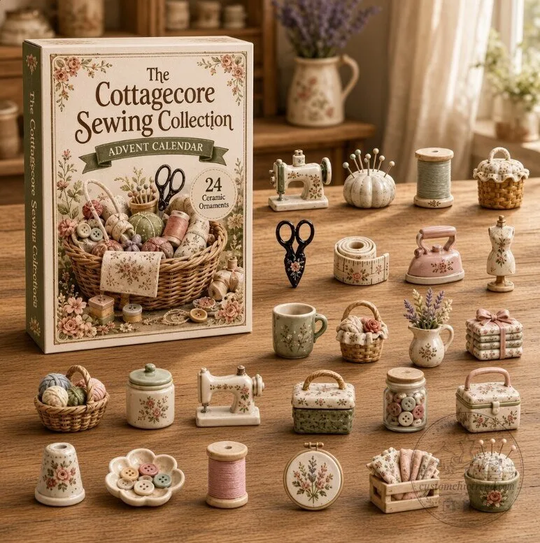 The Cottagecore Sewing Collection Advent Calender