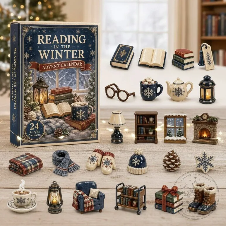 Reading In the Winter Avent Calender 24 Days
