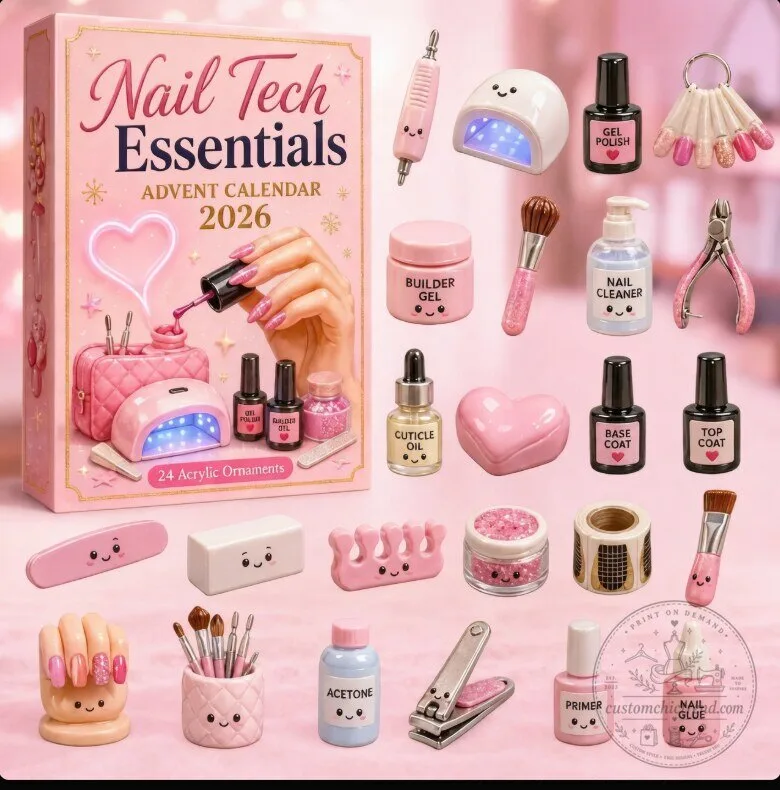 Nail Tech Advent Calender 8 Nail Tech Advent Calender