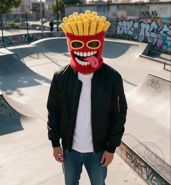 Funny Food Knit Balaclava – Warm Full-Face Ski Mask for Winter Adventures 12 Funny Food Knit Balaclava – Warm Full-Face Ski Mask for Winter Adventures