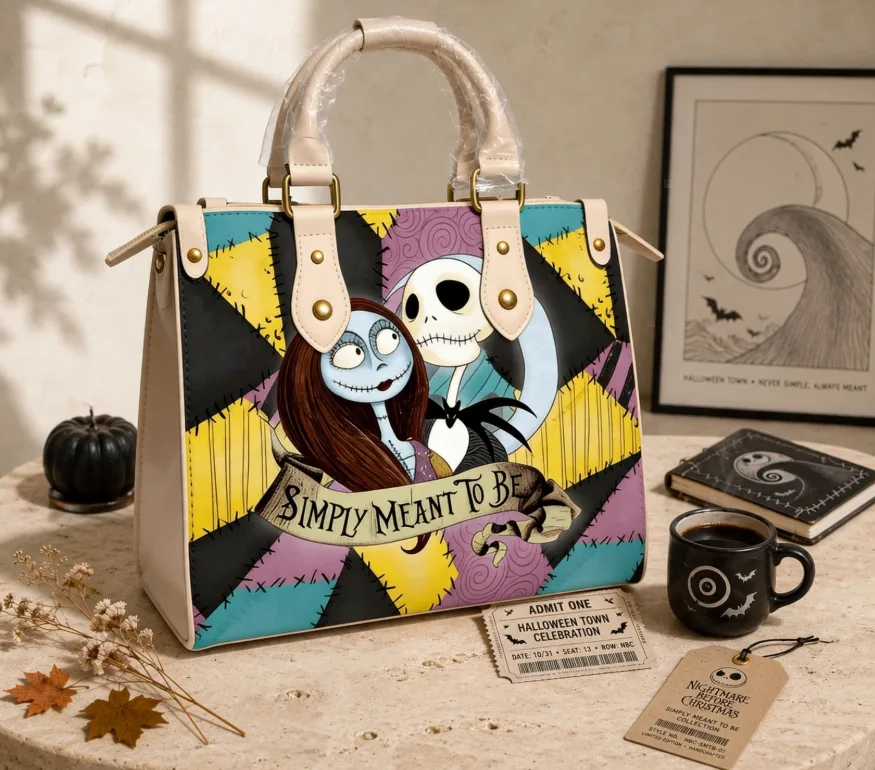 Jack Skellington Sally Handbag