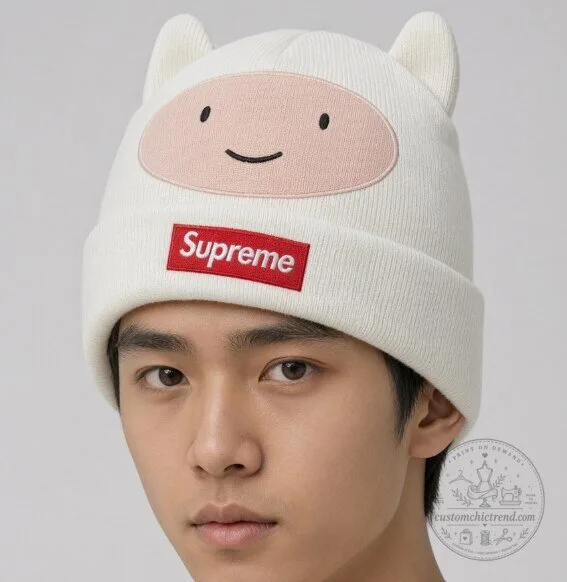 Supreme Adventure Time Finn the Human Cat Ear Beanie 9 Supreme Adventure Time Finn the Human Cat Ear Beanie