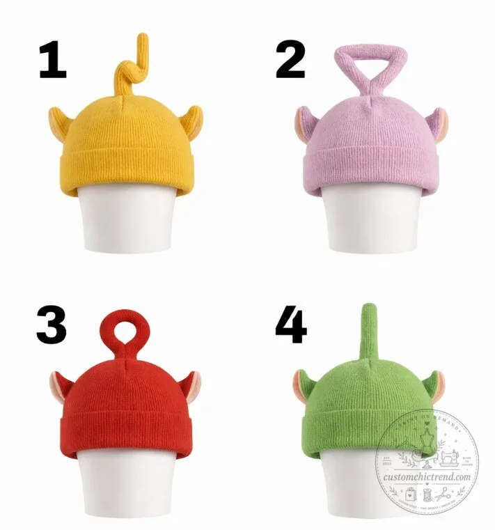 TubbiesHeads Beanie Helmet Cover Snowboard Cap 8 TubbiesHeads