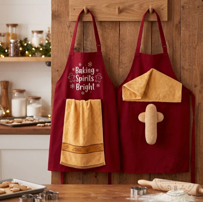 Joke Aprons for Men Color Red