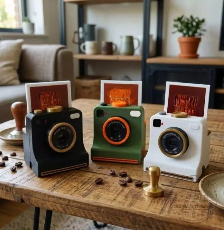 3D Printed Latte Art Camera / One-Click Coffee Art Machine 13 3D Printed Latte Art Camera / One-Click Coffee Art Machine