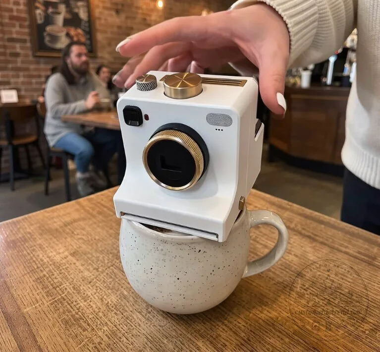 3D Printed Latte Art Camera / One-Click Coffee Art Machine 14 3D Printed Latte Art Camera / One-Click Coffee Art Machine