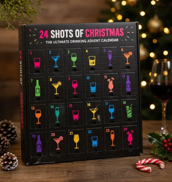 The Ultimate Drink Advent Calender 9 24 Mini Bottles - Premium Liquor Collection