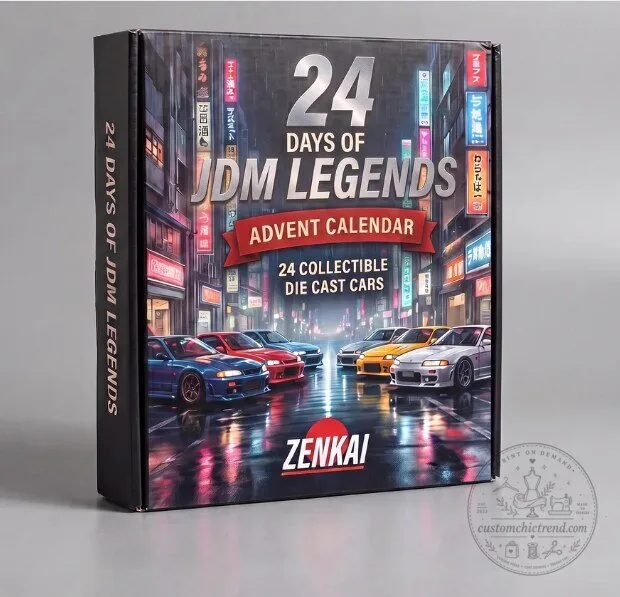 Classic American Cars JDM Advent Calender Die Cast Car