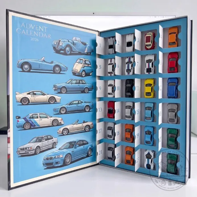 BMW Colletible Advent Calender 12 BMW Colletible Advent Calender