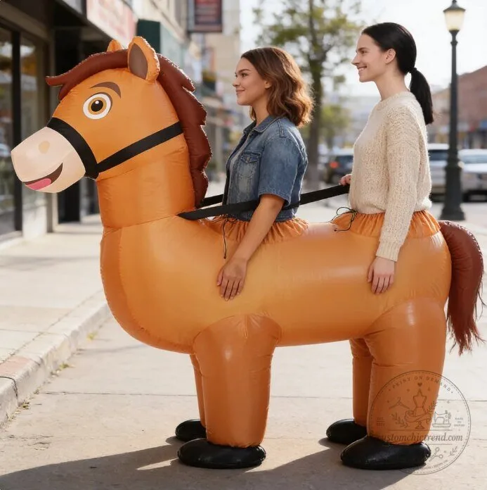 Horse Costume / Two Person Inflatable Horse Costume