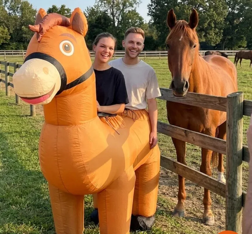 Horse Costume / Two Person Inflatable Horse Costume 8 Horse Costume / Two Person Inflatable Horse Costume