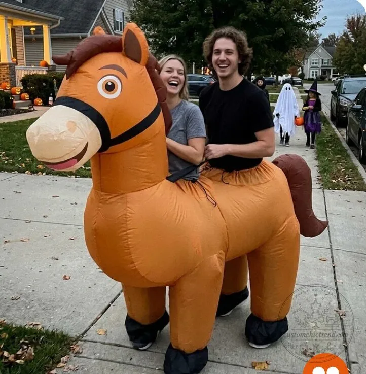 Horse Costume / Two Person Inflatable Horse Costume 9 Horse Costume / Two Person Inflatable Horse Costume
