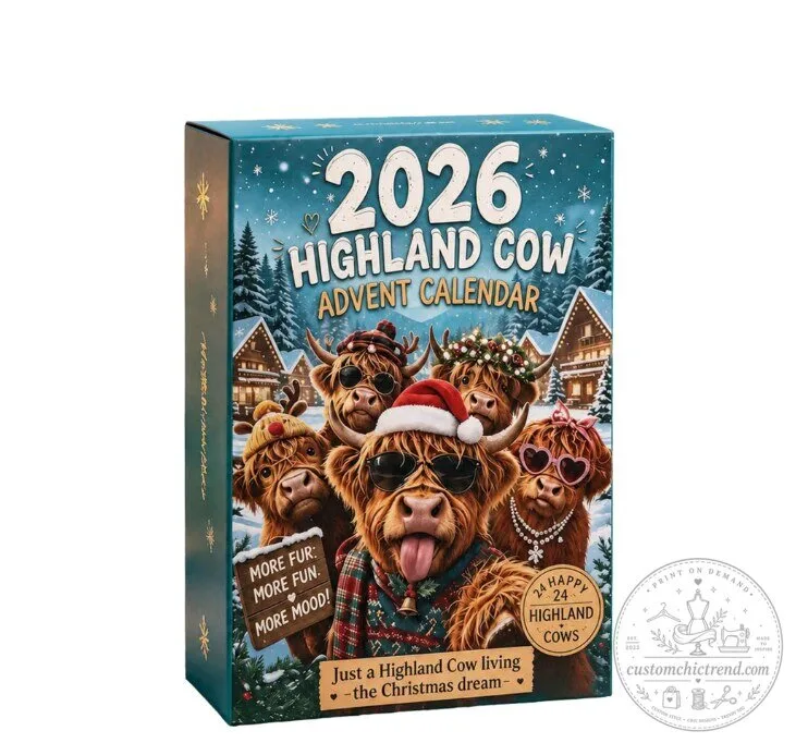 HighLand Cow Advent Calender 2026