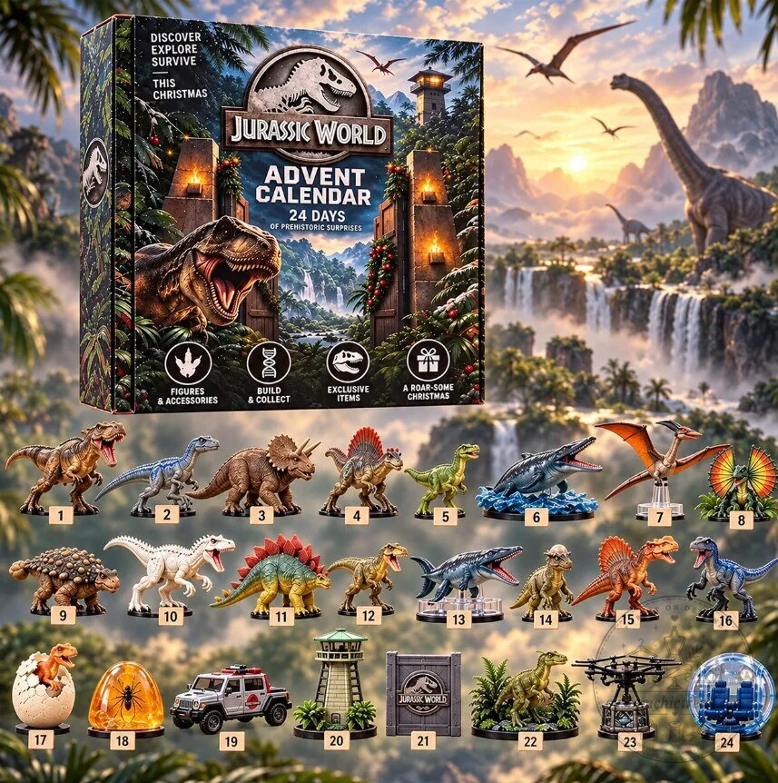 Jurassic World Advent Calendar 7 Jurassic World Advent Calendar