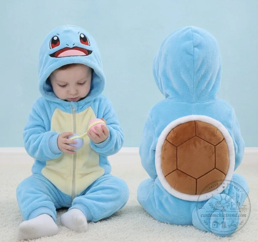 Squirtle (Carapuce) Onesie babysuit