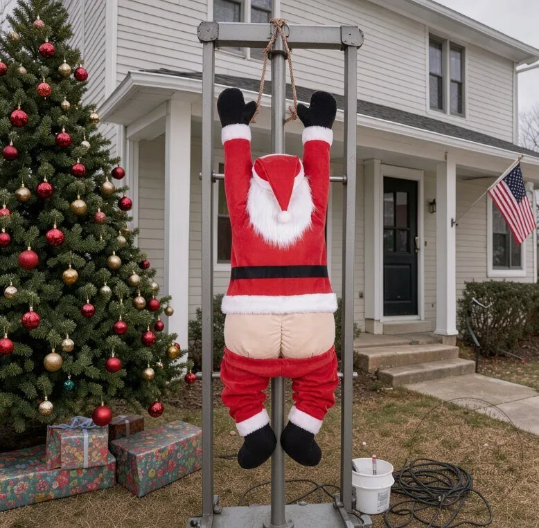 Naughty Santa Hanging Decoration 11 Naughty Santa Hanging Decoration