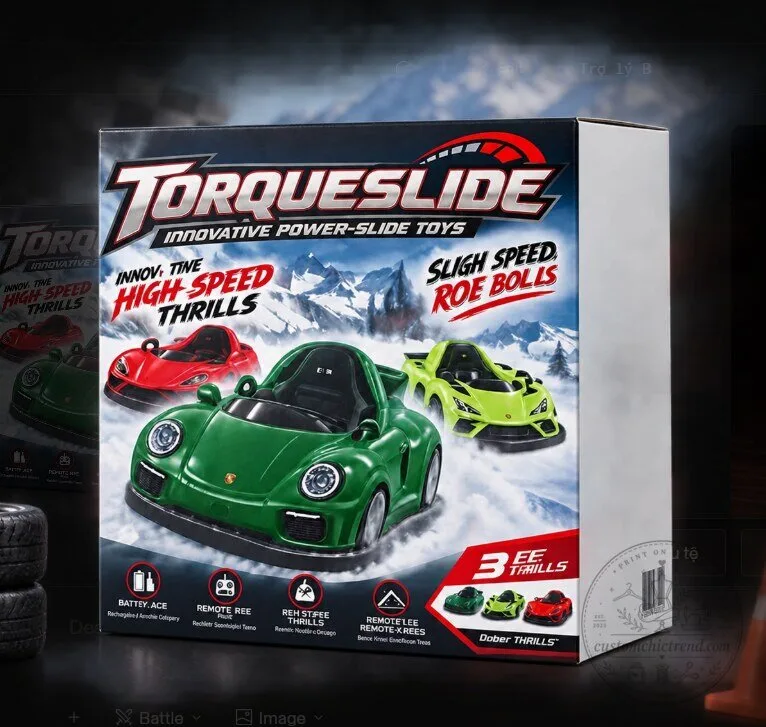 BWM Custom kids ride-on car snow sled