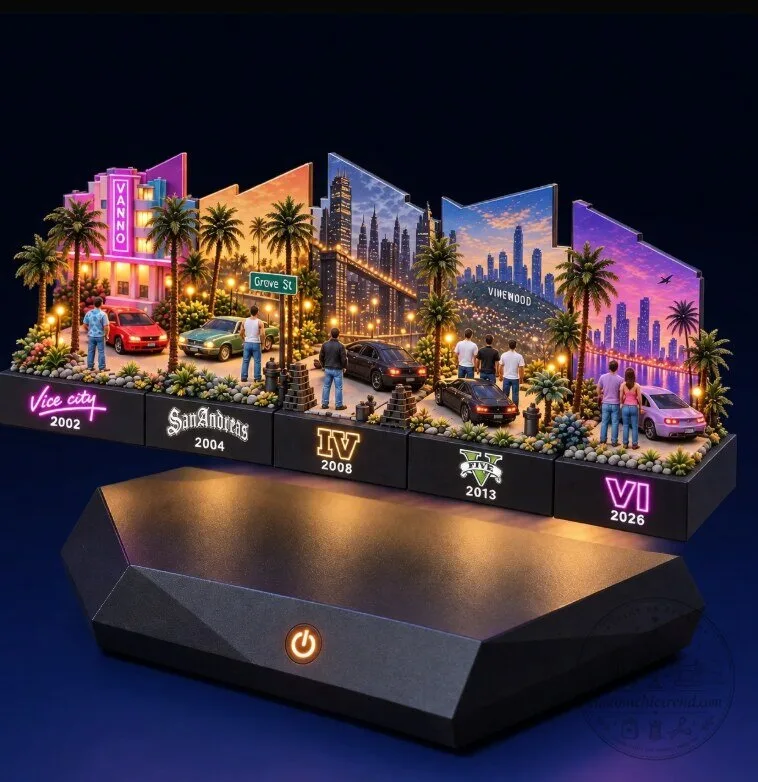 GTA Legacy Levitating City Lamp