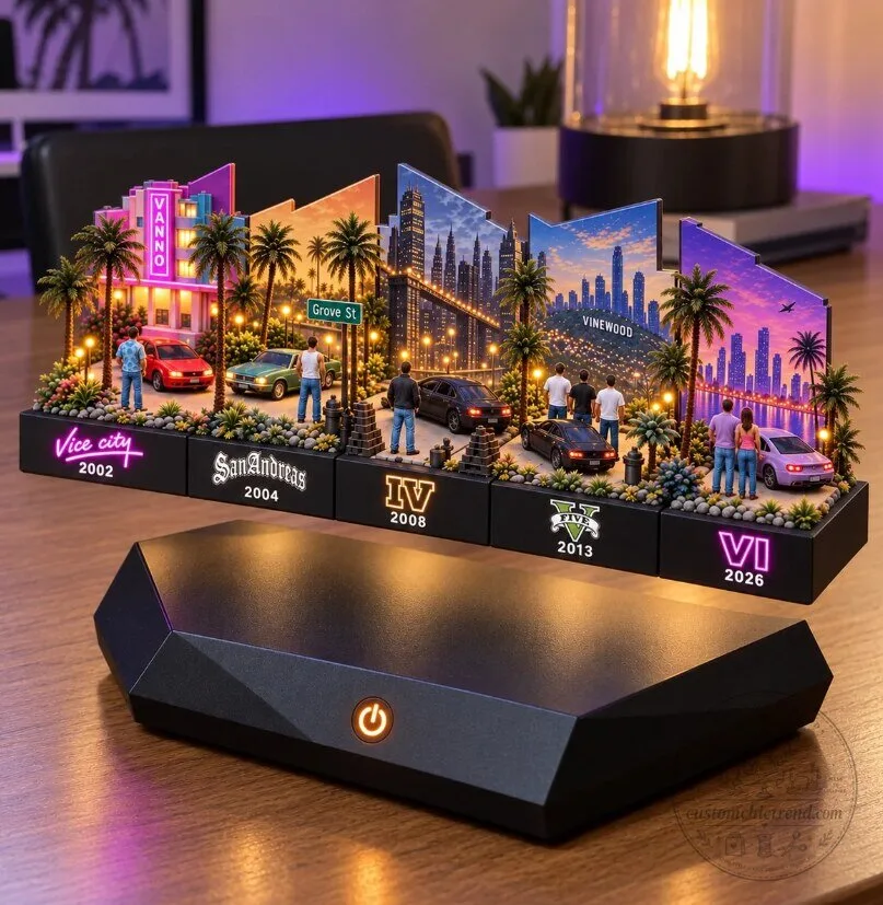 GTA Legacy Levitating City Lamp 8 GTA Legacy Levitating City Lamp