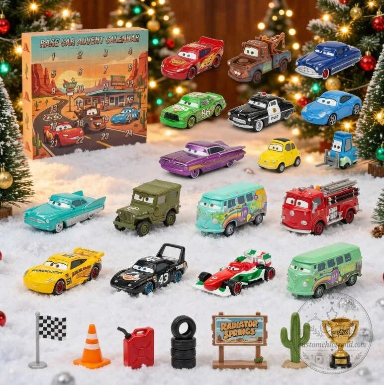 Disney and Pixar Cars kachow (Race Car Advent Calendar) 7 Disney and Pixar Cars (Race Car Advent Calendar)
